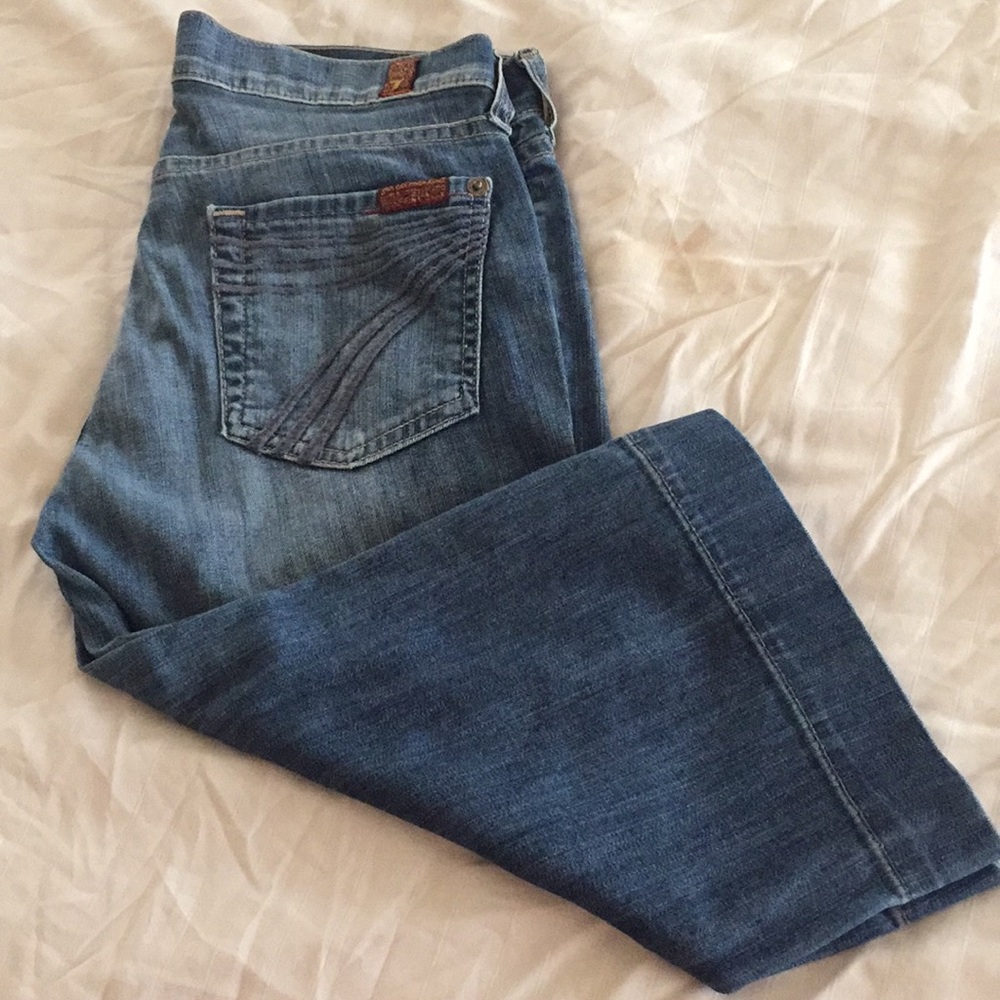 7 For All Mankind Dojo Crop Jeans
